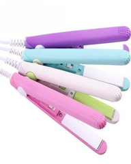 Portable Mini Hair Straightener with Ceramic Plates