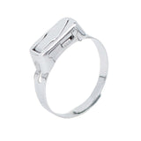 Stainless Steel Self-Defense Hidden Blade Ring