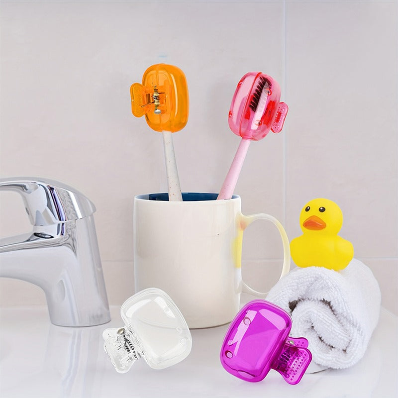 Portable Travel Toothbrush Storage Case (10pc)
