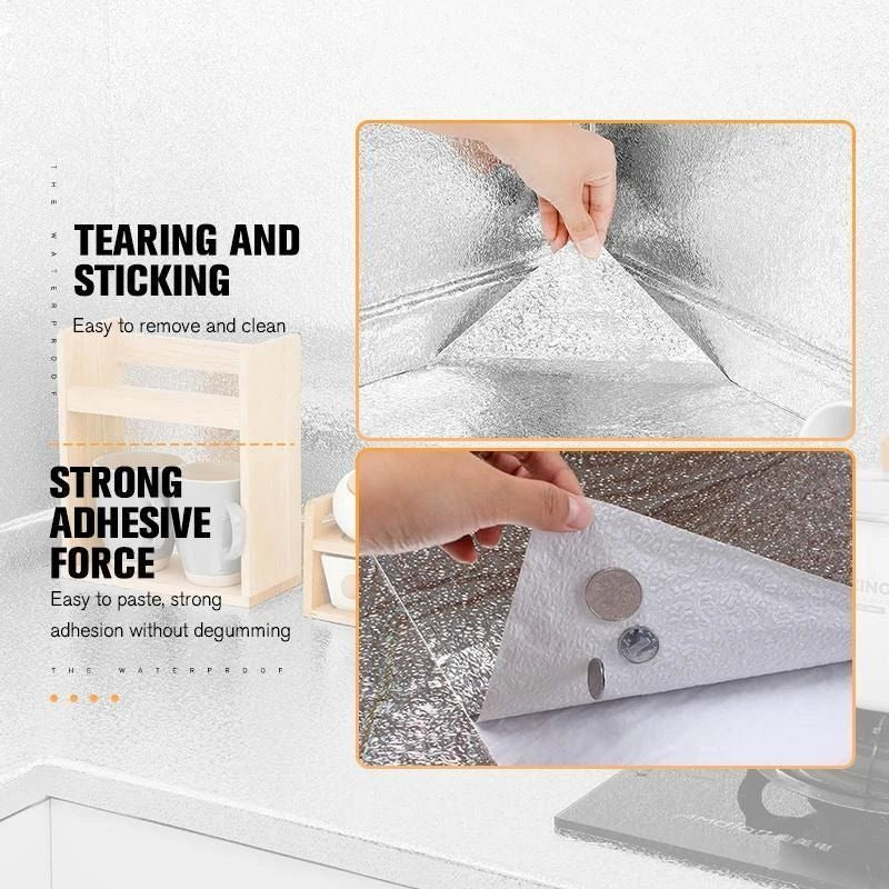 Aluminum Foil Waterproof Heat-Resistant Sticker