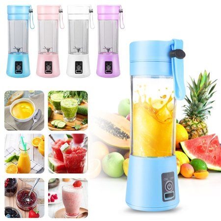 6-Blade Rechargeable Portable Juicer Blender