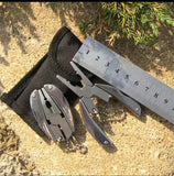 Portable Stainless Steel Multi-Tool with Pouch