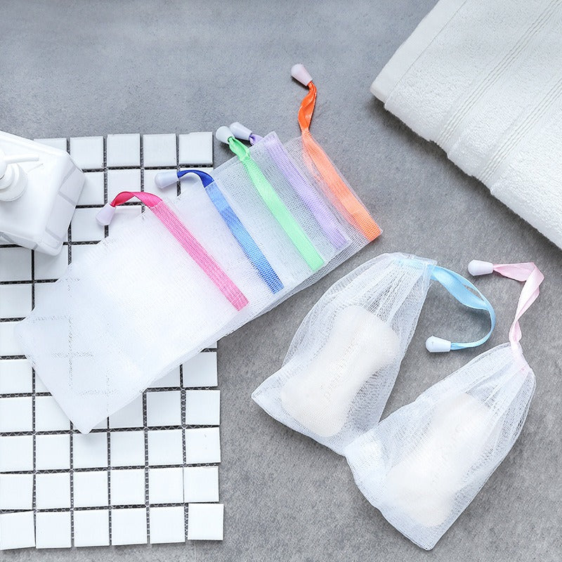 Reusable Mesh Soap Saver Drain Pouch