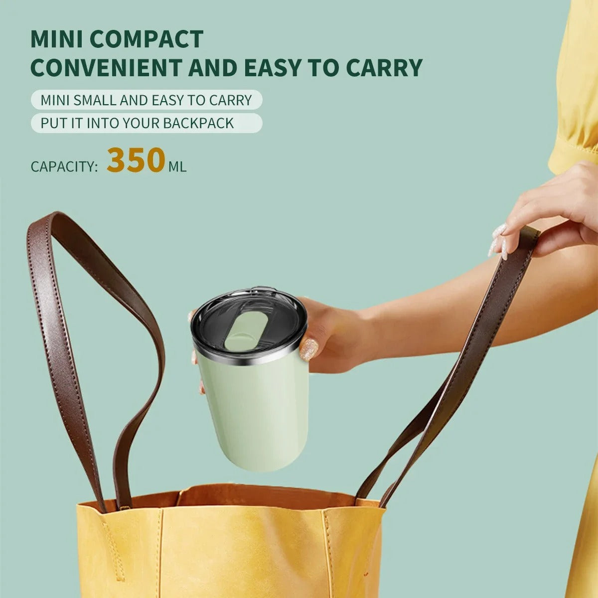 350ml Automatic Magnetic Self-Stirring Mug