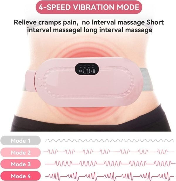 Portable Menstrual Heating Pad & Massage Belt