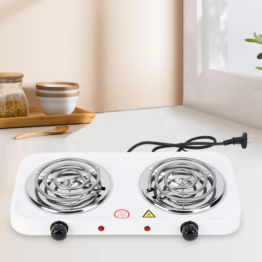 Double Electric Stove | Dual Hot Plate Cooker | Twin Coil Electric Cooking Stove