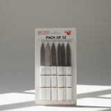 MZ-YOM 12-Piece Serrated Fruit & Vegetable Knife Set