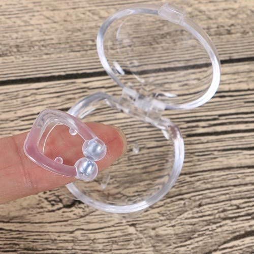 Magnetic Anti-Snore Silicone Nose Clip (4pc)