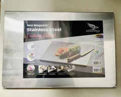 Marble Cutting Board with Stainless Steel Fitting
