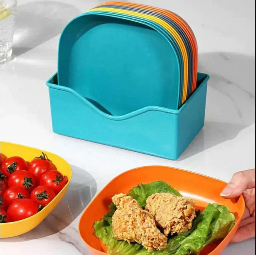 10-Piece Multi-Function Spit Bone Dish Set