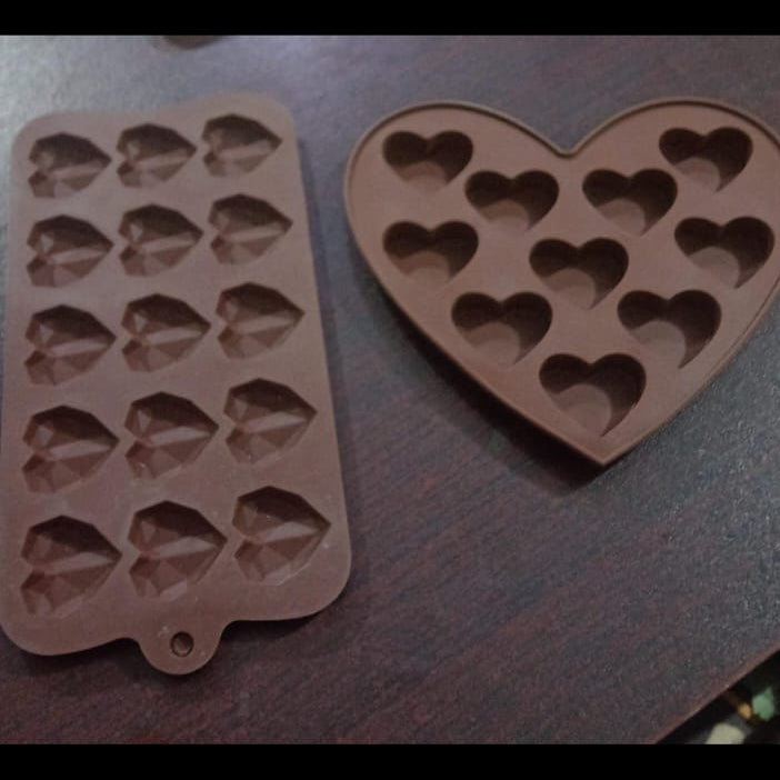 Silicone Chocolate Molds | Non-Stick Candy & Cake Chocolate Making Mold Kit | For Kids & Adults