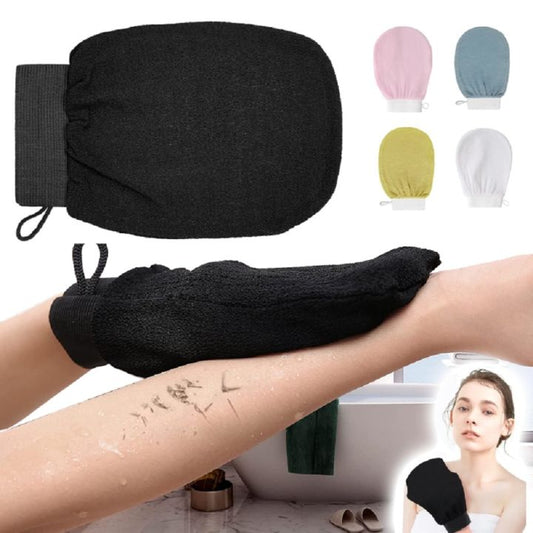 1pcs High Quality Exfoliating Gloves , Dead Skin Remover Sponge Deep Exfoliator for smoothing , Body scrubber for bathing and massage