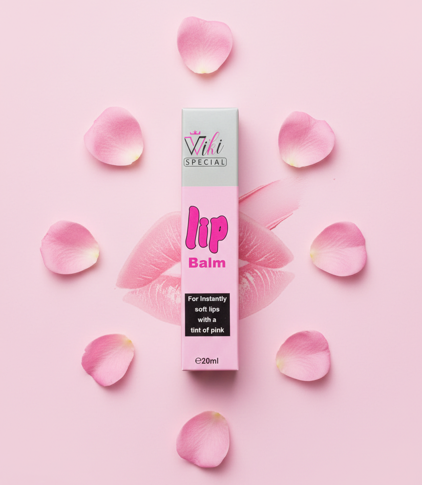 VIKI Velvet Touch Lip Balm – Smooth & Nourished Lips | Softness & Glow Formula | 20gm