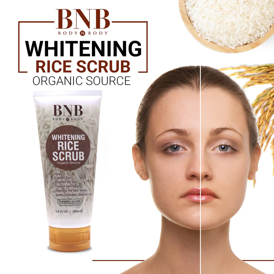 BNB Whitening Rice Scrub