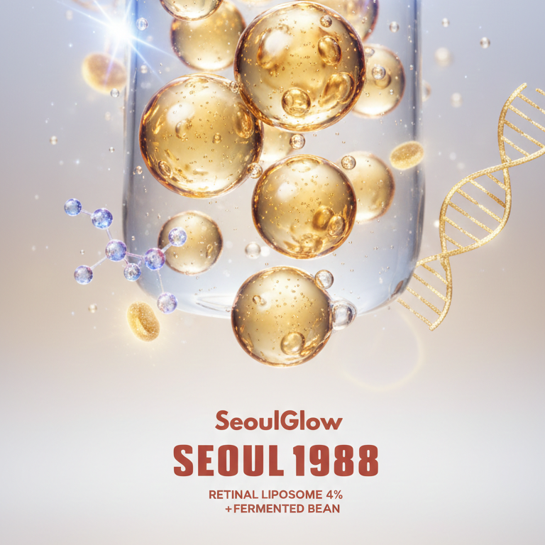 SEOUL 1988 Retinal Repair Eye Cream – Advanced Korean Eye Therapy for Dark Circles, Puffiness & Fine Lines (50g)