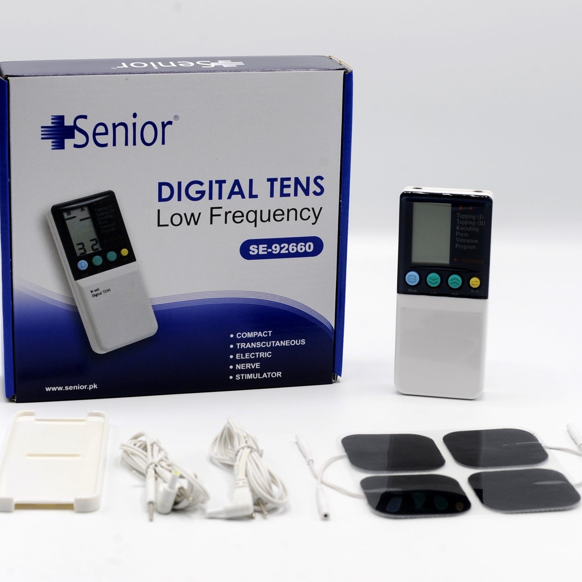 Senior Dual-Channel Digital TENS Pain Relief Machine