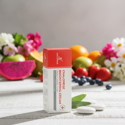 Chalonese Intensive Brightening And Hydrating Facial Cream Advanced Skin Radiance Formula For Deep Moisturization And Glow - 100g