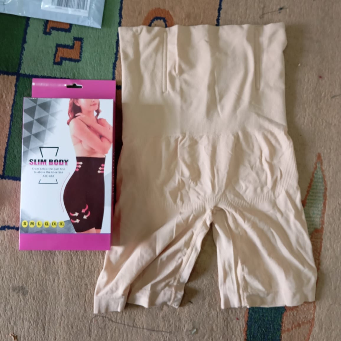 Slim Body Full Body Shaper High Waist Tummy Control Slimming Shorts (ABC-688) | XL