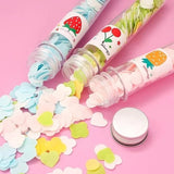 Disposable Flower Paper Soap Sheets with Portable Tube — Travel Size (100 Pcs)