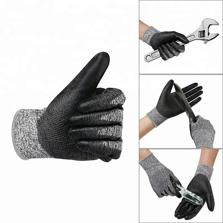 Cut-Resistant Anti-Slip Safety Work Gloves