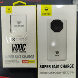 Marten 20,000mAh 38W Fast Charging Power Bank Set