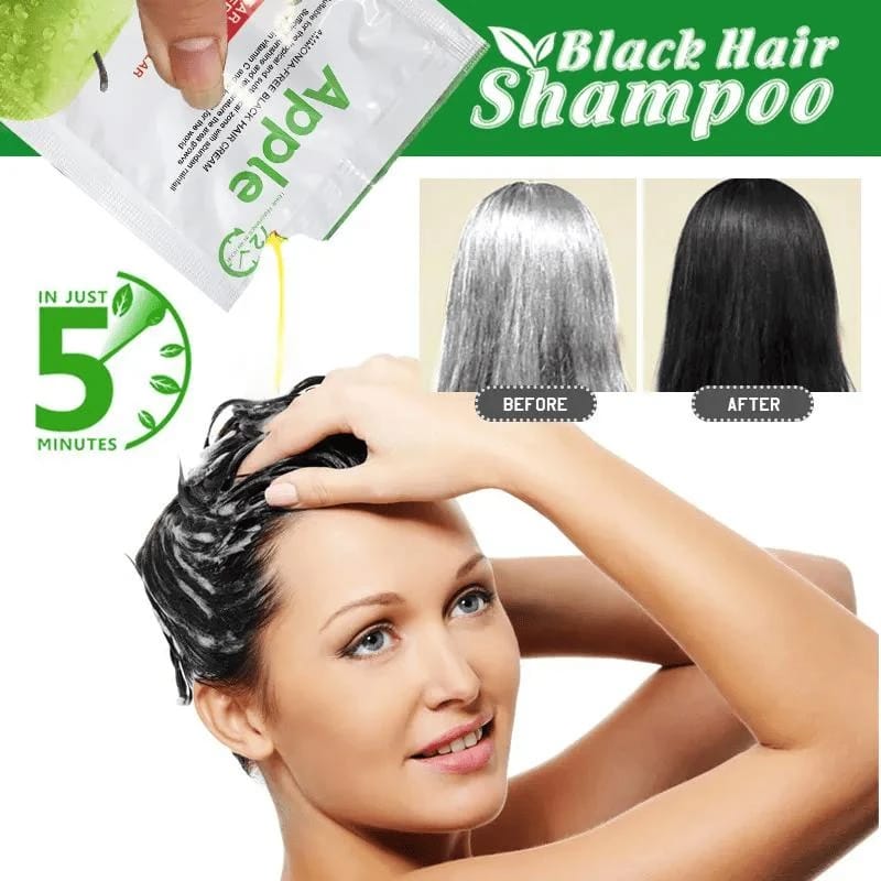 black hair shamoo