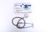 Stethoscope with LifeCare packaging on a white background