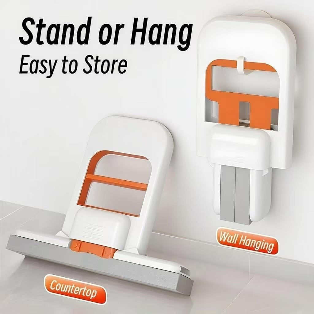 Portable Foldable Mini Self-Squeezing Sponge Mop