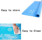 Non-Stick Heat-Resistant Silicone Baking Mat