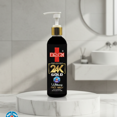 Dr. GM 24K Gold Face Wash bottle