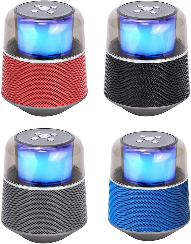S6 Multi-Function Bluetooth Speaker with LED Light | Portable Wireless Speaker with Hands-Free Calling