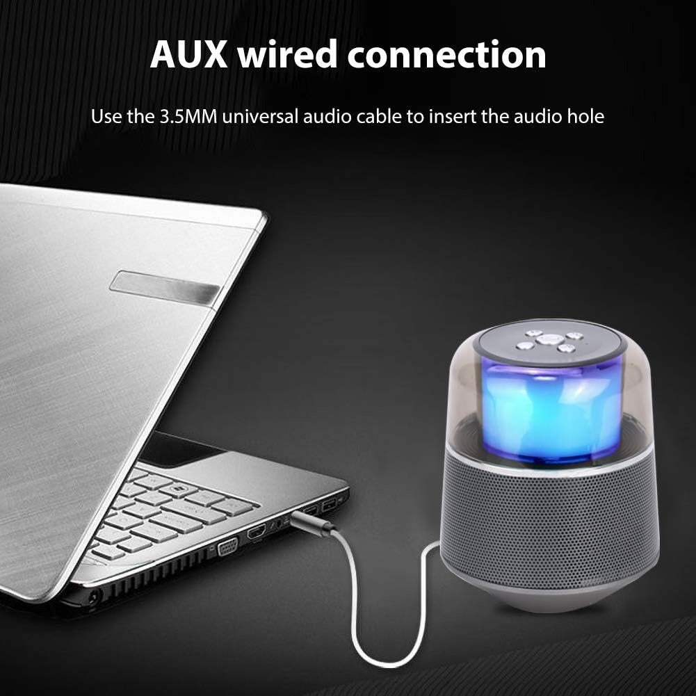 S6 Multi-Function Bluetooth Speaker with LED Light | Portable Wireless Speaker with Hands-Free Calling