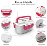Portable Stainless Steel Electric Lunch Box