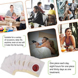 Collage of people in various settings with text about a product, including a close-up of the product.