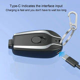 1500mAh Ultra-Compact Keychain Power Bank
