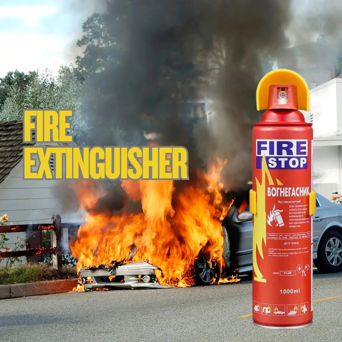 500ml Portable Fire Extinguisher Spray