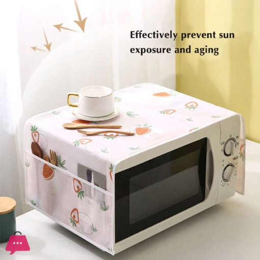 Waterproof & Oil-Proof Microwave Dust Cover