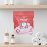 Portable fabric stain remover wipes for tackling everyday clothing stains while traveling or at work.