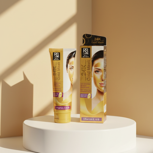 24K Gold mask 