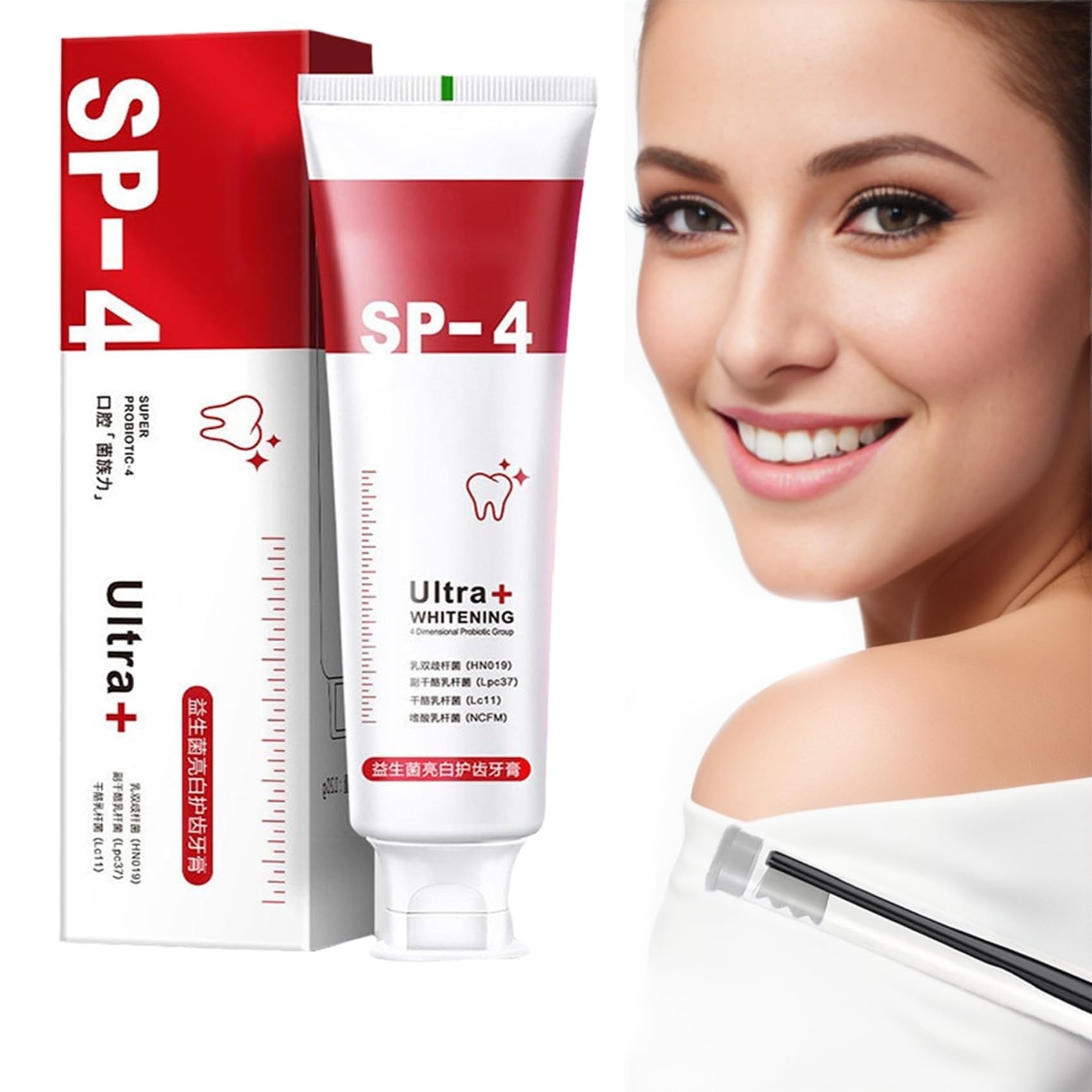 SP-4 Ultra+ whitening toothpaste 