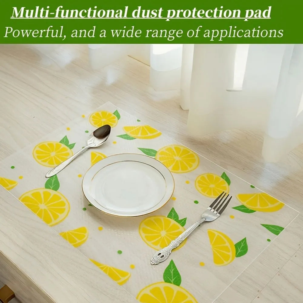 Anti-slip waterproof shelf liner designed to keep shelves, cupboards, and drawers clean and protected.