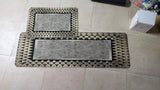 Bathroom anti-slip mat set with a soft and secure surface for everyday use.