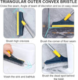 Cleaning tool with bristle design used for cleaning various surfaces.