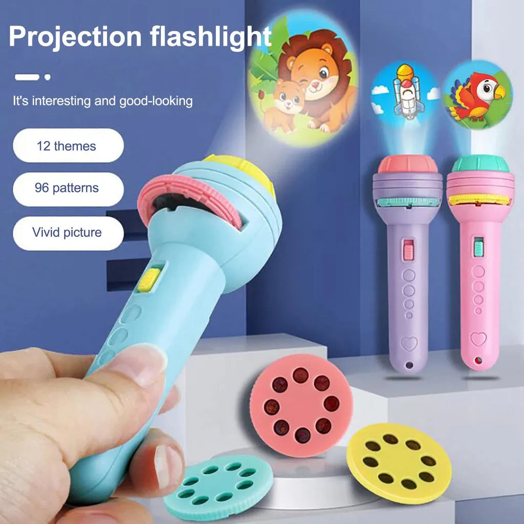 Kids’ Slide Projector Torch with Patterns