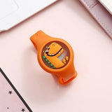 Children's mosquito repellent wristband suitable for travel, camping, and outdoor adventures.