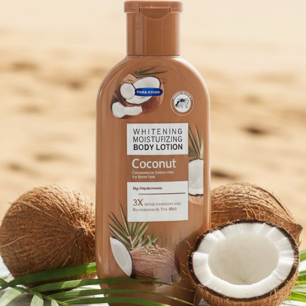 Body lotion bottle