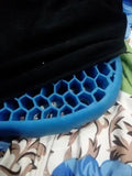 Ergonomic honeycomb seat cushion for office chairs, cars, wheelchairs, and everyday seating.