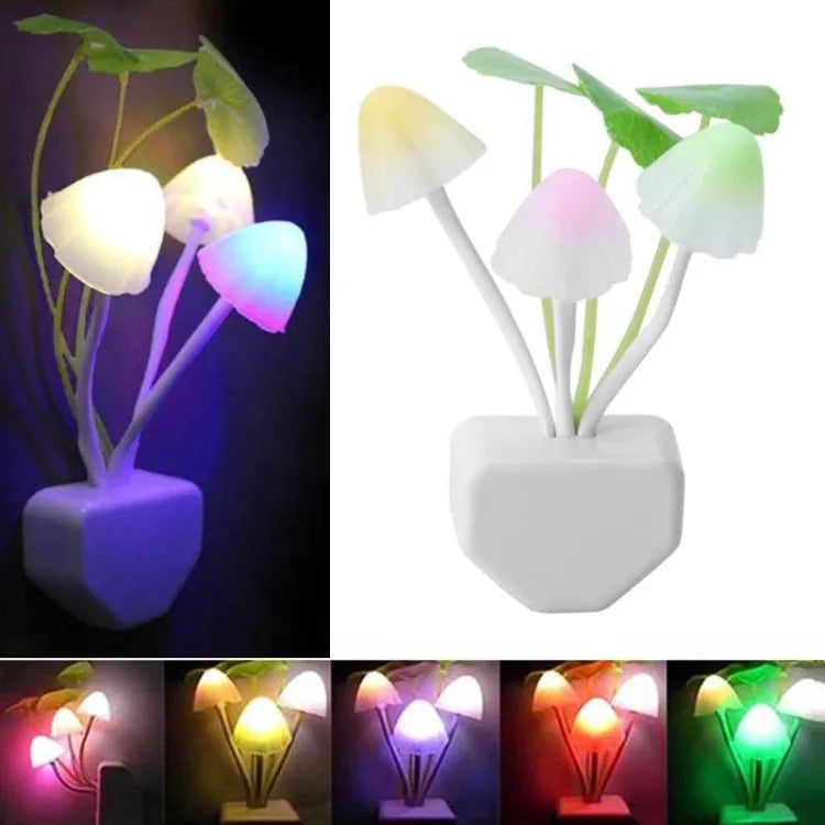 Cute bedroom night lamp with LED lighting for comfortable nighttime use and home decoration.