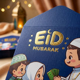 Decorative Eidi money envelopes designed for stylish and festive cash gift presentation.