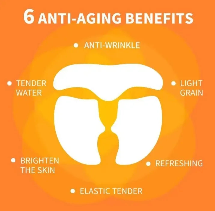 Dissolvable collagen film designed for convenient skincare and facial beauty routines.